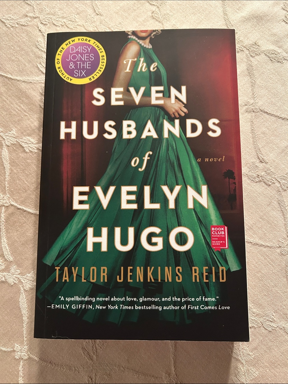 The Seven Husbands of Evelyn Hugo by Taylor Jenkins Reid Paperback Book